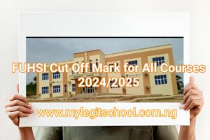 Fuhsi Cut Off Mark For All Courses