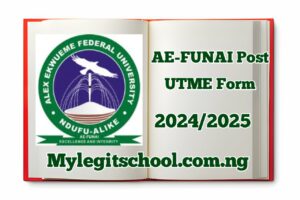 AE-FUNAI Post UTME Form