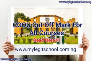 Chukwuemeka Odumegwu Ojukwu University Cut Off Mark