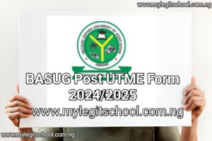 MOUAU Post UTME Form