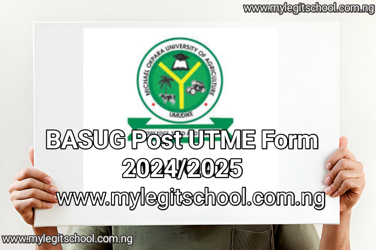 MOUAU Post UTME Form