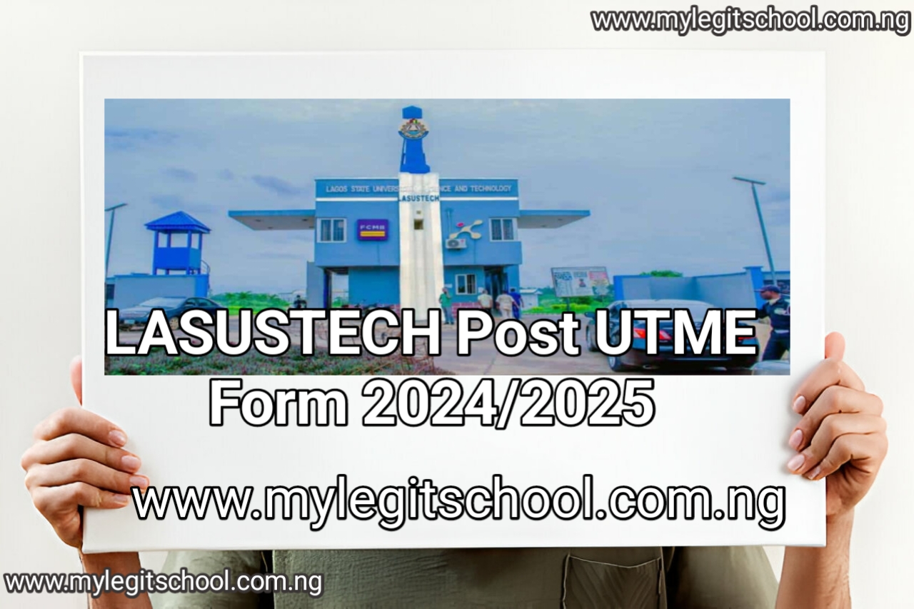 LASUSTECH post UTME Form