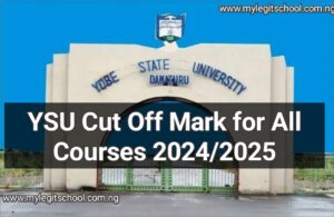 YSU cut off mark for all courses