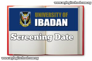 UI Post UTME Screening Date