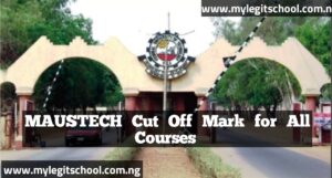 MAUSTECH Cut Off Mark for All Courses