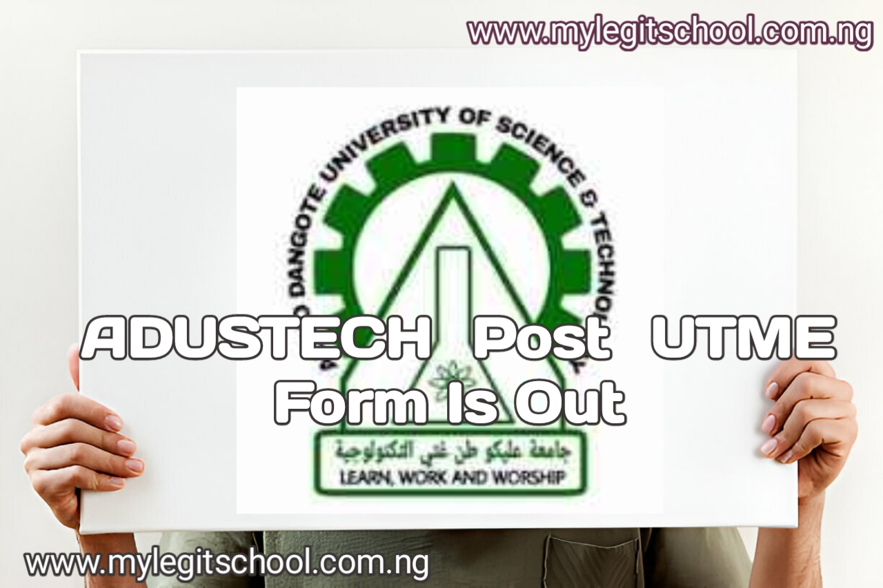 ADUSTECH Post UTME Form