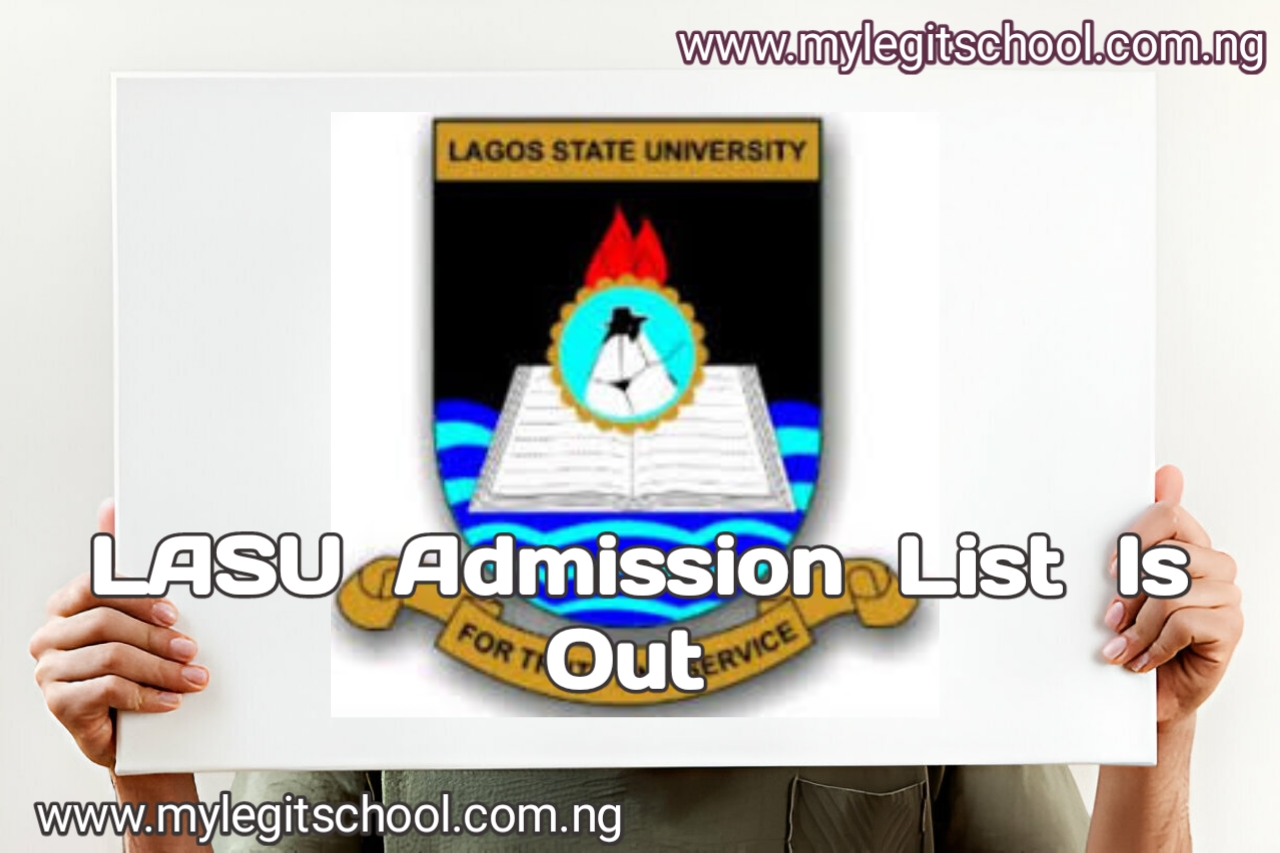 LASU Admission List is out