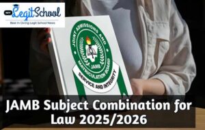 JAMB subject combination for Law