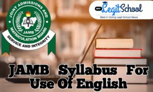 JAMB Syllabus For Use Of English | RECOMMENDED TEXTBOOK FOR JAMB USE OF ENGLISH