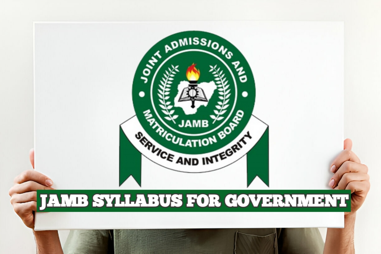 JAMB Syllabus For Government | JAMB Recommended Textbook for Government